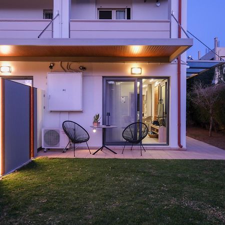 Glaros Casa Verde - Cozy Flat With Garden Near Beach Káto Daráco Kültér fotó